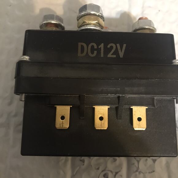 Winch Solenoid Relay Contactor 5500-12000lbs 2x Wireless Remote Control 12V 500A - Picture 1 of 9